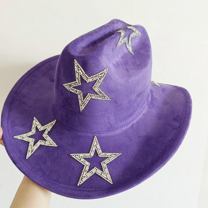 Chic Retro Cowboy Hat - Elegant White Jazz Style for All Occasions