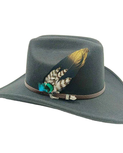 Chic Retro Cowboy Hat - Elegant White Jazz Style for All Occasions