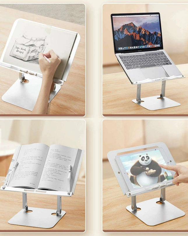 Ergonomic Aluminum Book Stand: Redefine Your Reading Comfort