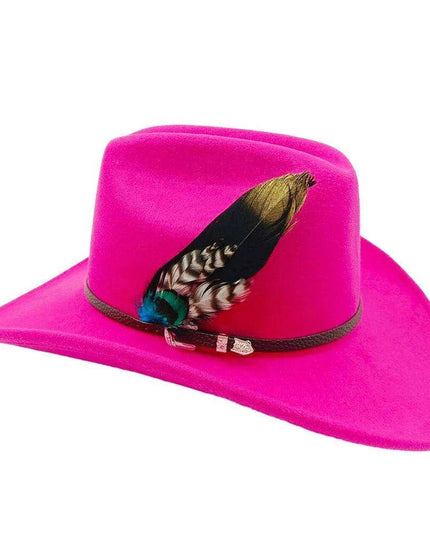 Chic Retro Cowboy Hat - Elegant White Jazz Style for All Occasions