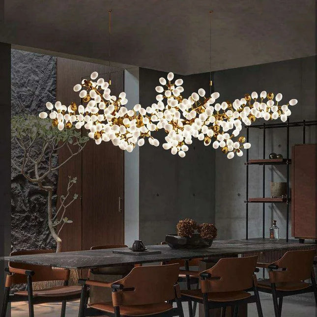 Elegant Modern Pendant Chandelier for Contemporary Dining and Living Spaces