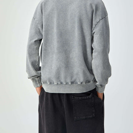 Acid Wash Oversize Sweatshirt - 360 GSM