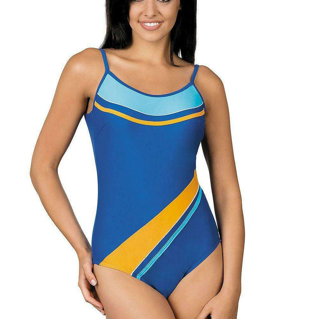 Active Women's Fashionable Deep-Cut One-Piece Swimsuit: Lorin Indulge