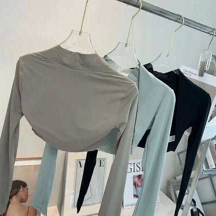 Active Women's Quick-Dry Long Sleeve Yoga Cardigan for Gym and Outdoor Workouts