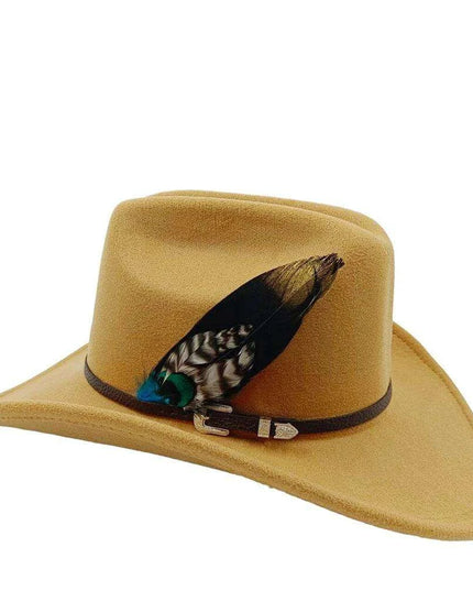 Chic Retro Cowboy Hat - Elegant White Jazz Style for All Occasions