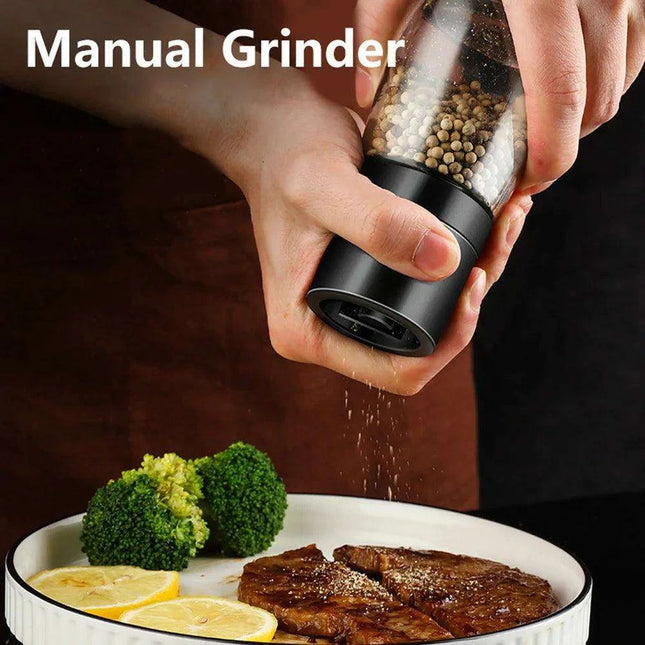 Adjustable Ceramic Spice Grinder with Custom Coarseness Control