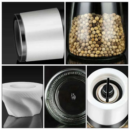 Adjustable Ceramic Spice Grinder with Custom Coarseness Control - Très Elite