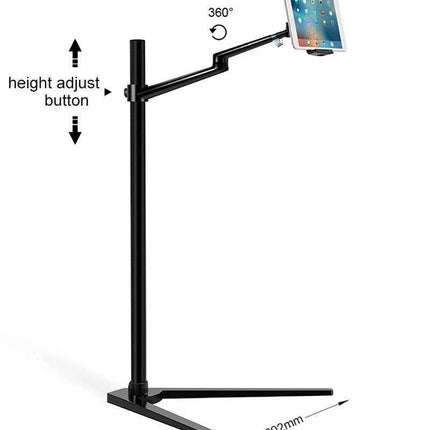 Adjustable Ergonomic Laptop and Tablet Stand with Smartphone Holder for 12-17" Devices - Très Elite