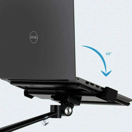 Adjustable Ergonomic Laptop and Tablet Stand with Smartphone Holder for 12-17" Devices - Très Elite