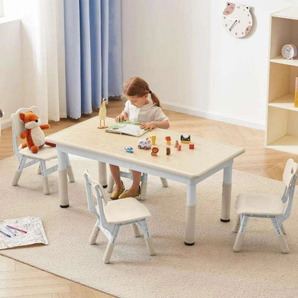 Adjustable Ergonomic Study Table and Chair Set for Kids Aged 3-8 - Très Elite