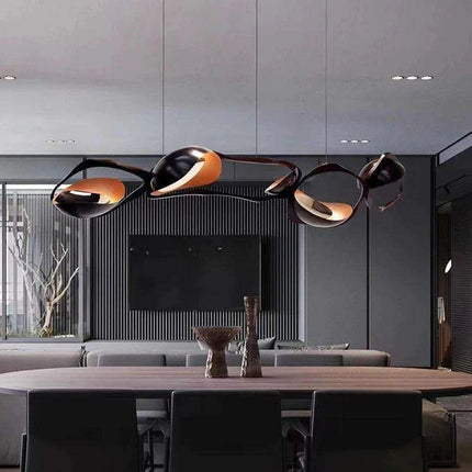 Adjustable Smart LED Pendant Light System with Customizable Lighting Settings for Modern Home and Dining Atmosphere- Très Elite- Très Elite