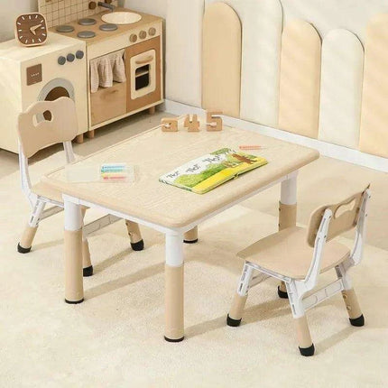 Adjustable Toddler Activity Table and Chair Set for Kids Aged 3-8 - Très Elite