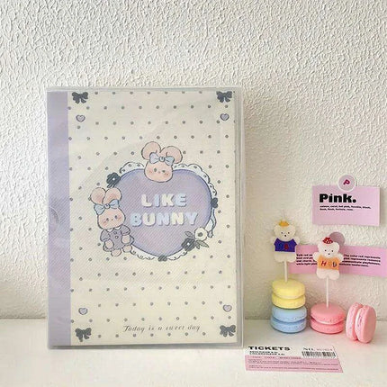 Adorable A5 Kawaii Biscuit Bear Photocard Organizer with Protective Dust Cover for Kpop Enthusiasts. Uncategorized adorable-a5-kawaii-biscuit-bear-photocard-organizer-with-protective-dust-cover-for-kpop-enthu Office Products›Office & School Supplies›Binders & Binding Systems›Binders