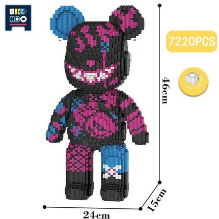 Adorable Bear Cub Building Block Set with Easy Storage - Inspire Creativity and Learning - Très Elite