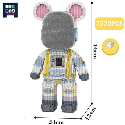 Adorable Bear Cub Building Block Set with Easy Storage - Inspire Creativity and Learning - Très Elite