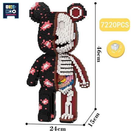 Adorable Bear Cub Building Block Set with Easy Storage - Inspire Creativity and Learning - Très Elite