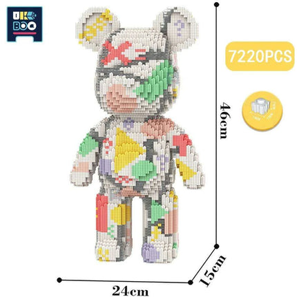 Adorable Bear Cub Building Block Set with Easy Storage - Inspire Creativity and Learning - Très Elite