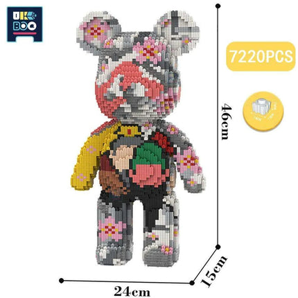 Adorable Bear Cub Building Block Set with Easy Storage - Inspire Creativity and Learning - Très Elite