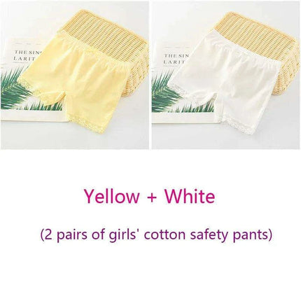 Adorable Cartoon Cotton Briefs for Girls - 2-Piece Underwear Set (Ages 2-11) - Très Elite