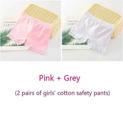 Adorable Cartoon Cotton Briefs for Girls - 2-Piece Underwear Set (Ages 2-11) - Très Elite