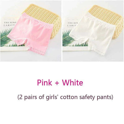 Adorable Cartoon Cotton Briefs for Girls - 2-Piece Underwear Set (Ages 2-11) - Très Elite