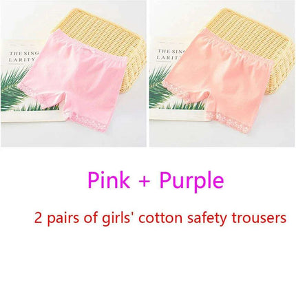 Adorable Cartoon Cotton Briefs for Girls - 2-Piece Underwear Set (Ages 2-11) - Très Elite