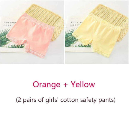 Adorable Cartoon Cotton Briefs for Girls - 2-Piece Underwear Set (Ages 2-11) - Très Elite