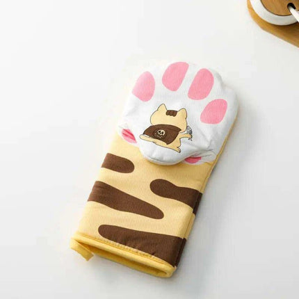 Adorable Cat Paw Design Cooking Glove for Baking Enthusiasts- Très Elite- Très Elite