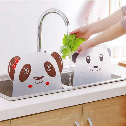 Adorable Panda Splash Guards - Keep Your Kitchen Spotless and Fun - Très Elite