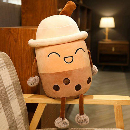 Adorable Pearl Milk Tea Plush Pillow - Exclusive Deluxe Edition - Très Elite
