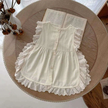 Adorable Plaid Long Sleeve Set for Girls - Très Elite
