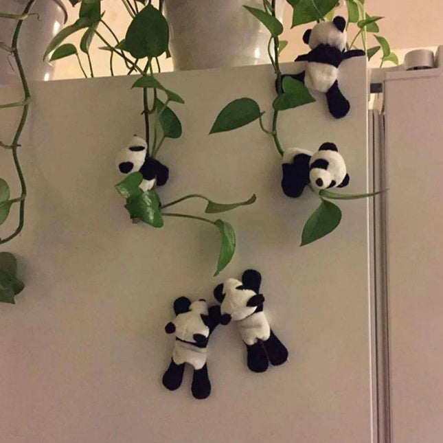 Adorable Plush Panda Magnet - Your Essential Whimsical Home Accessory