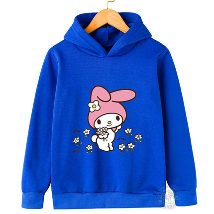 Adorable Sanrio Melody Girls' Cartoon Windbreaker for Spring and Autumn Fun - Très Elite