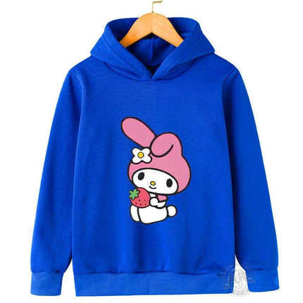 Adorable Sanrio Melody Girls' Cartoon Windbreaker for Spring and Autumn Fun - Très Elite