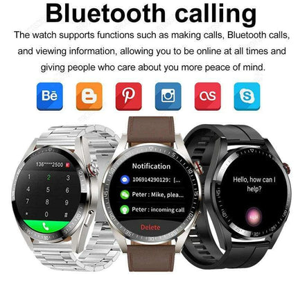 Advanced 4G RAM Smartwatch with Always-On Display - Bluetooth Calling, Health Monitoring, Music Storage - Compatible with Android & iOS - Très Elite