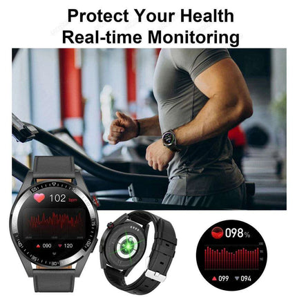 Advanced 4G RAM Smartwatch with Always-On Display - Bluetooth Calling, Health Monitoring, Music Storage - Compatible with Android & iOS - Très Elite