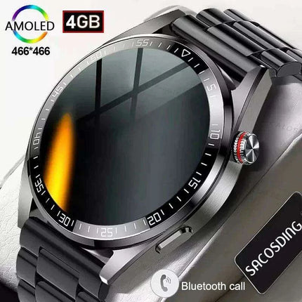 Advanced 4G RAM Smartwatch with Always-On Display - Bluetooth Calling, Health Monitoring, Music Storage - Compatible with Android & iOS - Très Elite
