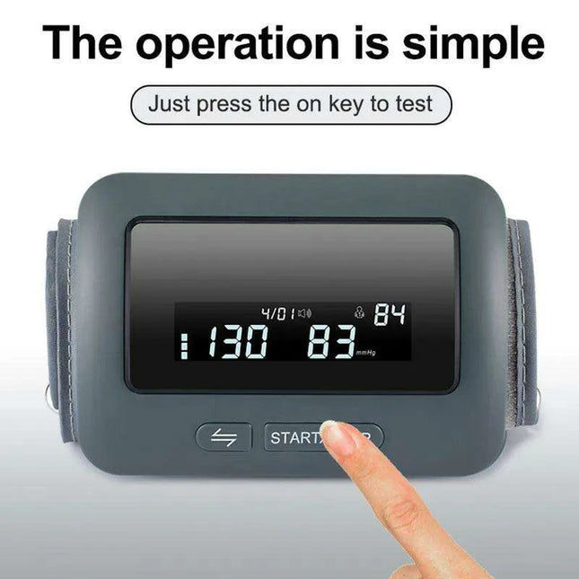 Advanced Bluetooth Blood Pressure Monitor with USB Charging and Russian Voice Assistance - Your Essential Health Tracker