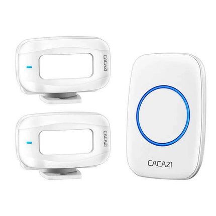 Advanced Customizable Wireless Motion Sensor Doorbell with Extended Detection Capability - Très Elite