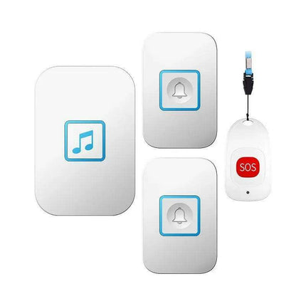 Advanced Wireless Doorbell System with Emergency Alert and Universal Plug Compatibility - Très Elite