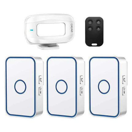 Advanced Wireless Doorbell System with Smart Sensor Technology and Remote Management..