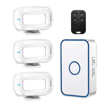 Advanced Wireless Doorbell System with Smart Sensor Technology and Remote Management..