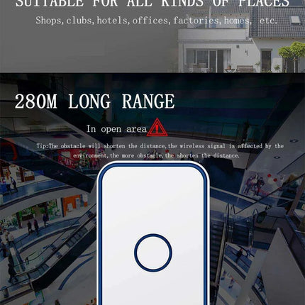 Advanced Wireless Doorbell System with Smart Sensor Technology and Remote Management - Très Elite