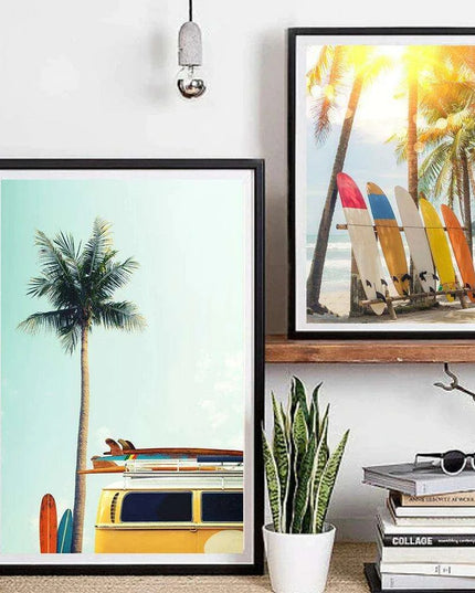 Seaside Bliss Canvas Print - Coastal Escape Wall Art