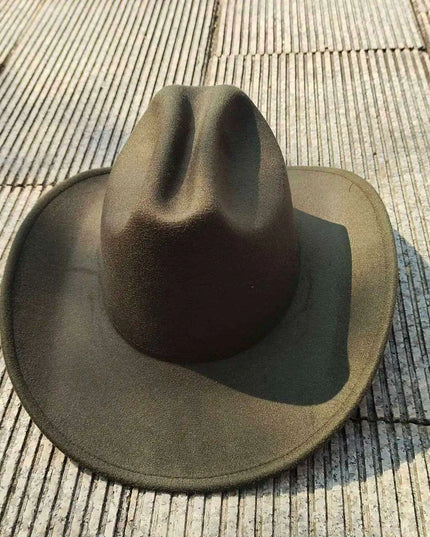 Chic Retro Cowboy Hat - Elegant White Jazz Style for All Occasions