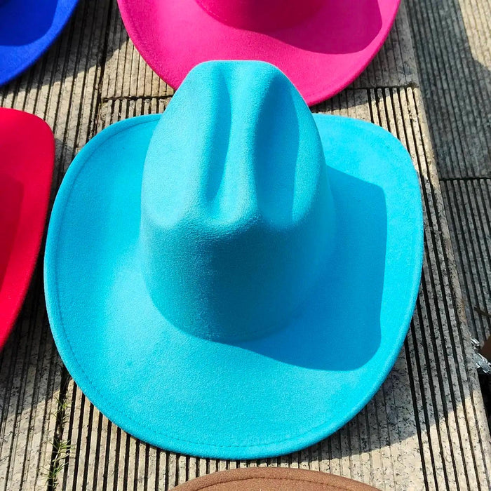 Chic Retro Cowboy Hat - Elegant White Jazz Style for All Occasions