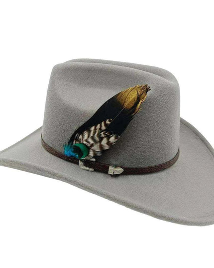 Chic Retro Cowboy Hat - Elegant White Jazz Style for All Occasions