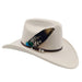 Chic Retro Cowboy Hat - Elegant White Jazz Style for All Occasions