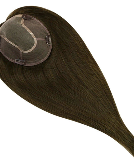 Natural-Looking 6x7 Inch Virgin Human Hair Toppers for Effortless Coverage