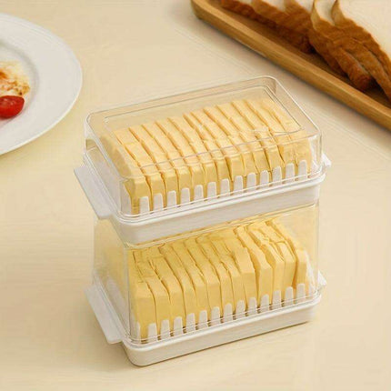 Airtight Butter & Cheese Keeper - Ideal Storage Solution for RVs and Fridge Organization - Très Elite